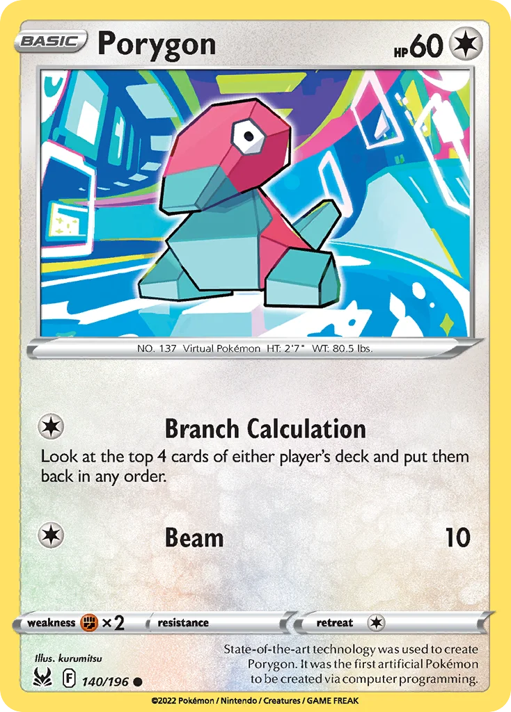 Porygon · Lost Origin