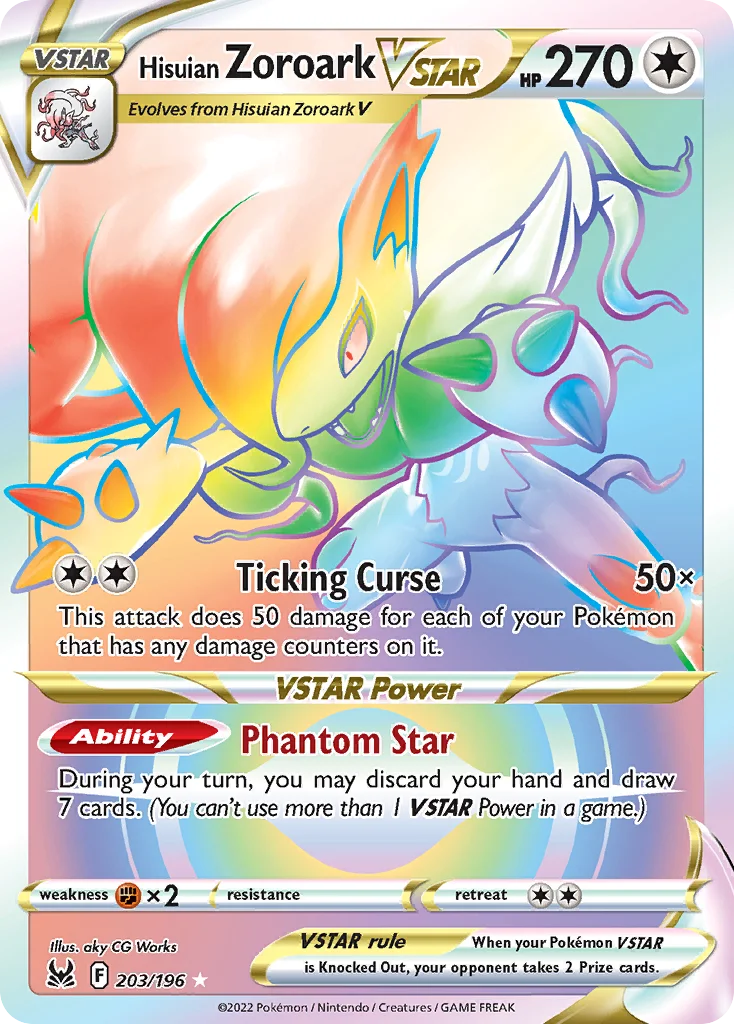 Zoroark de Hisui V-ASTRO · Origem Perdida