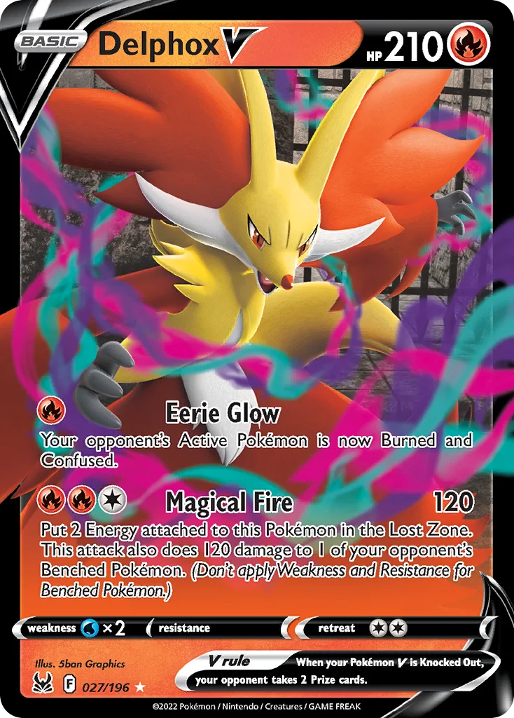 Delphox V · Lost Origin