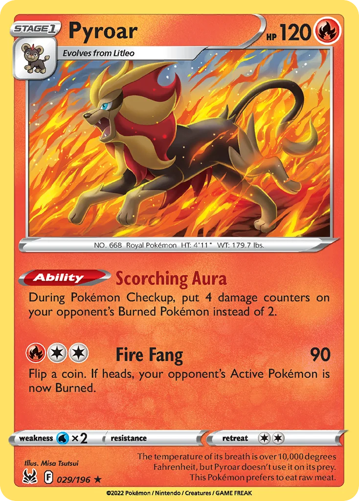 Pyroar · Lost Origin