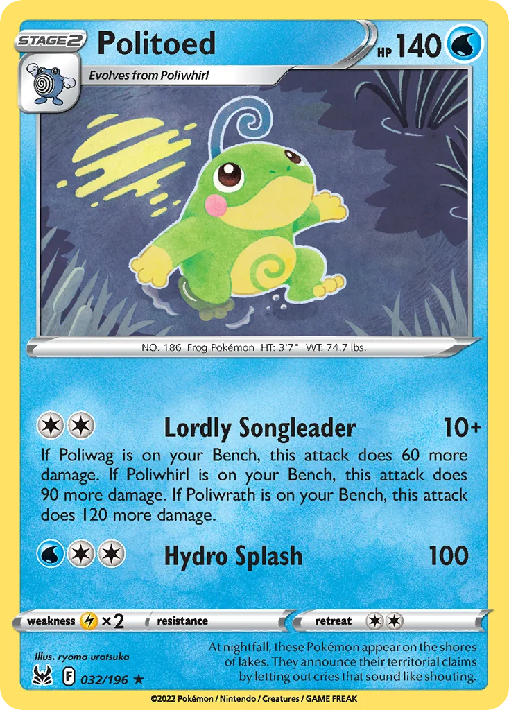 Politoed · Lost Origin