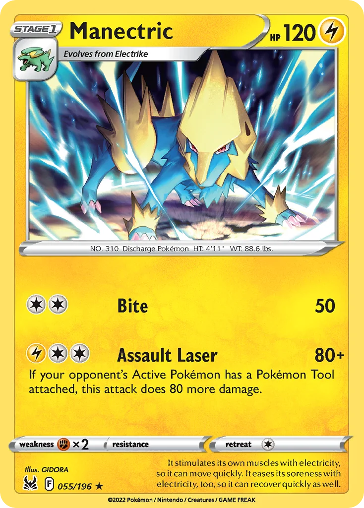 Manectric · Lost Origin