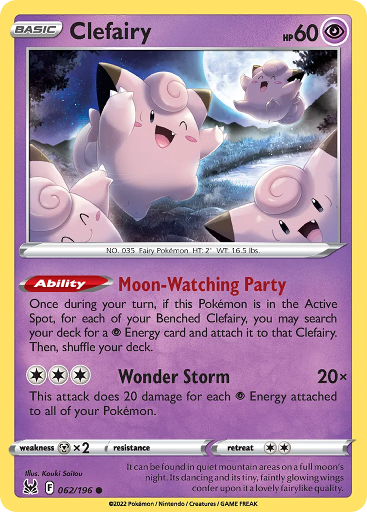 Clefairy · Lost Origin