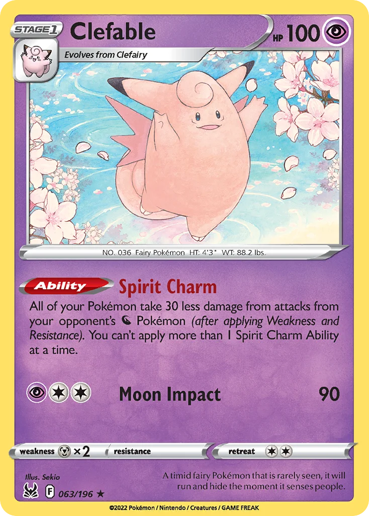 Clefable · Lost Origin