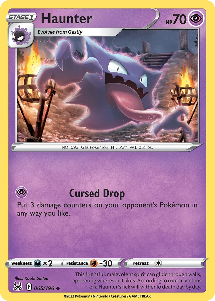 Haunter · Lost Origin