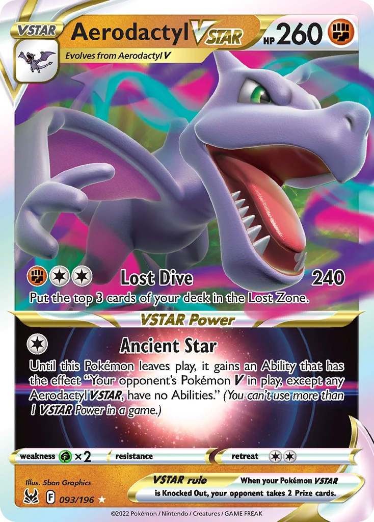 Aerodactyl VSTAR · Lost Origin