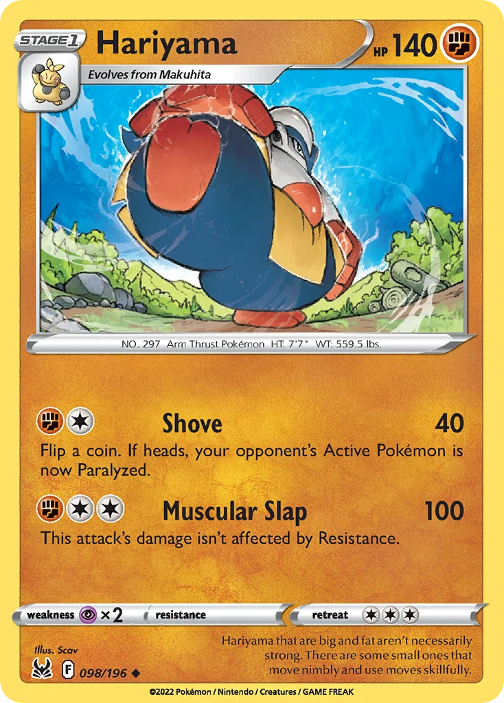 Hariyama · Lost Origin