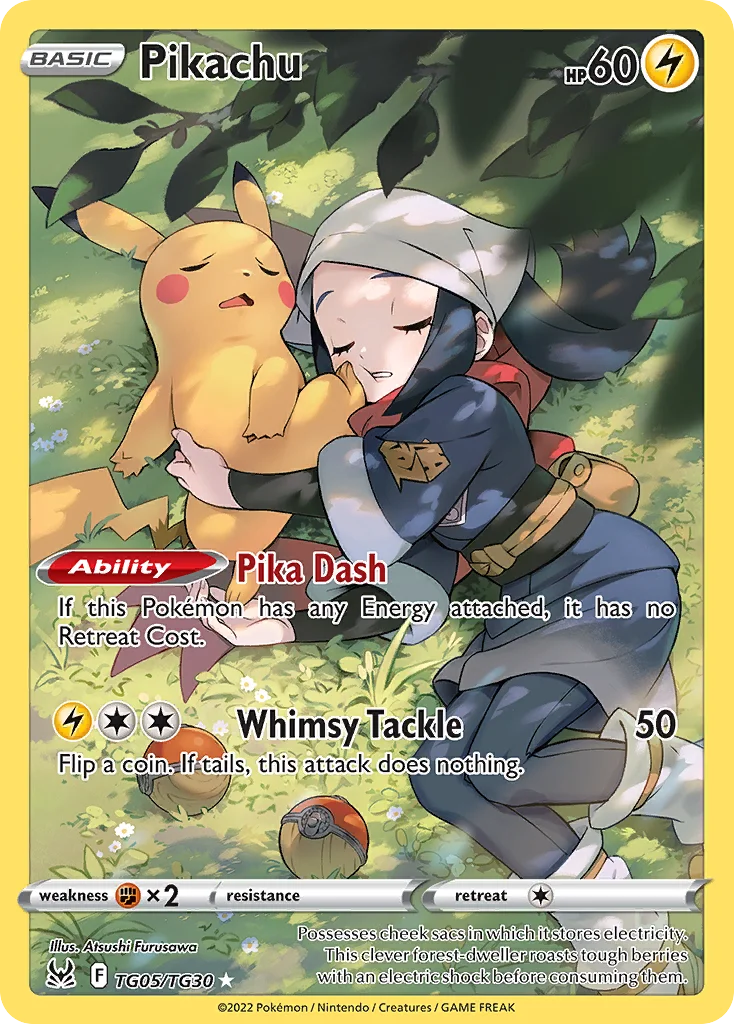 Pikachu · Lost Origin Trainer Gallery
