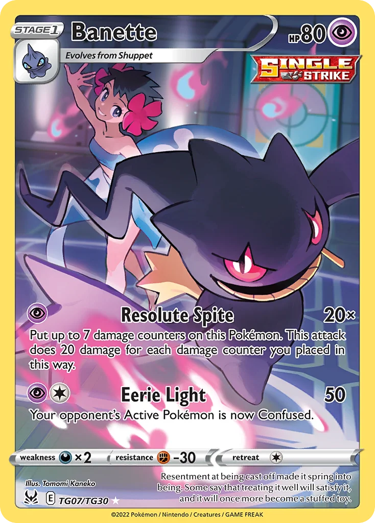 Banette · Lost Origin Trainer Gallery