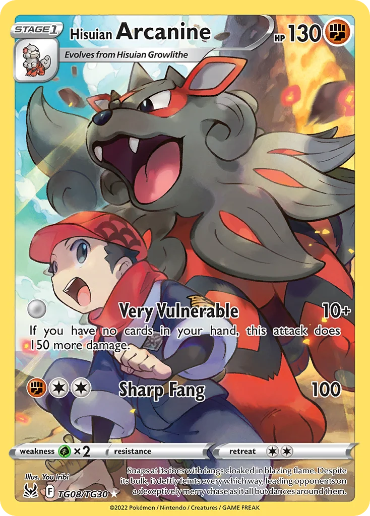 Hisuian Arcanine · Lost Origin Trainer Gallery