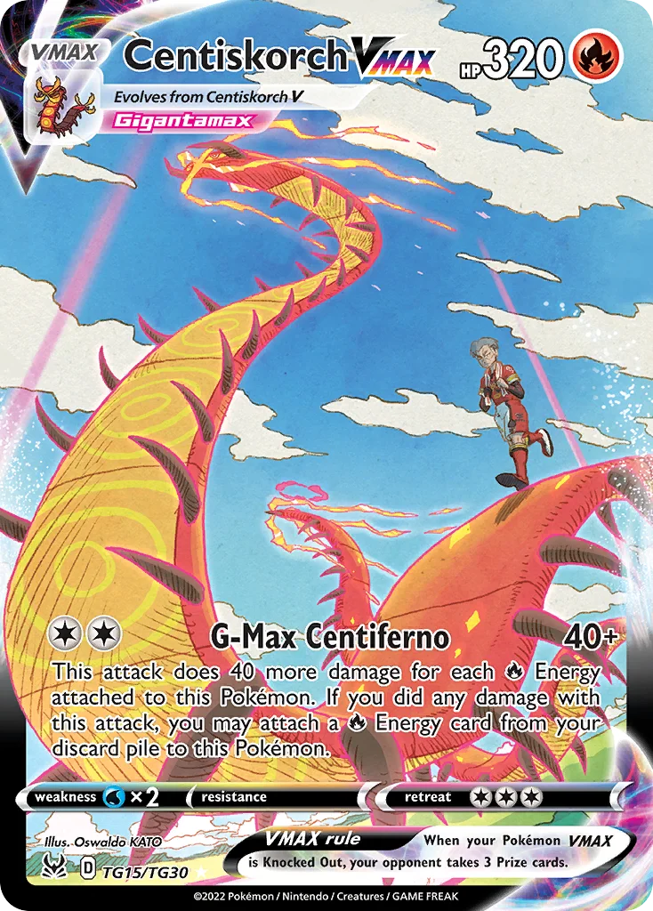 Centiskorch VMAX · Lost Origin Trainer Gallery