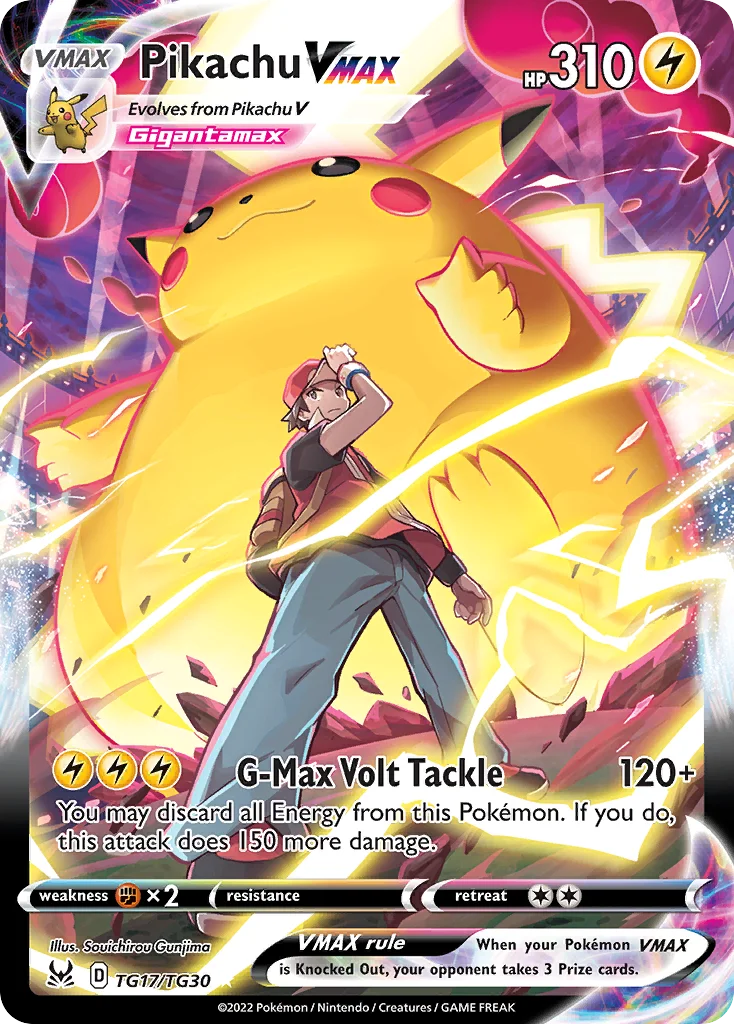 Pikachu VMAX · Lost Origin Trainer Gallery
