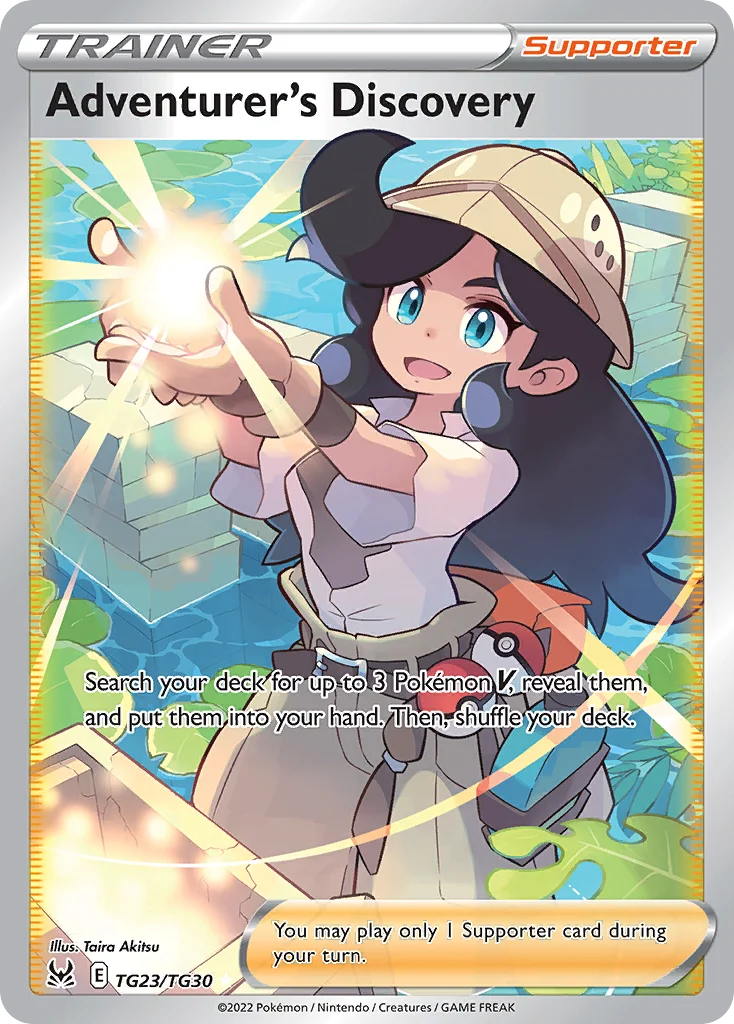 Adventurer's Discovery · Lost Origin Trainer Gallery