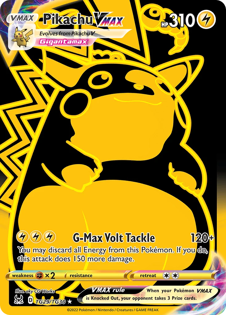 Pikachu VMAX · Lost Origin Trainer Gallery