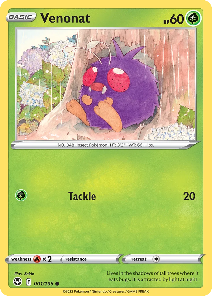 Venonat · Silver Tempest