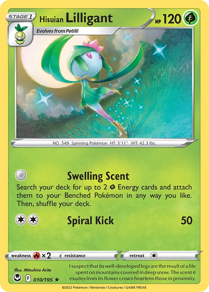 Hisuian Lilligant · Silver Tempest
