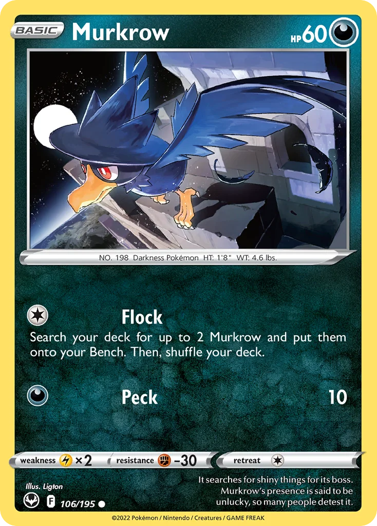 Murkrow · Silver Tempest
