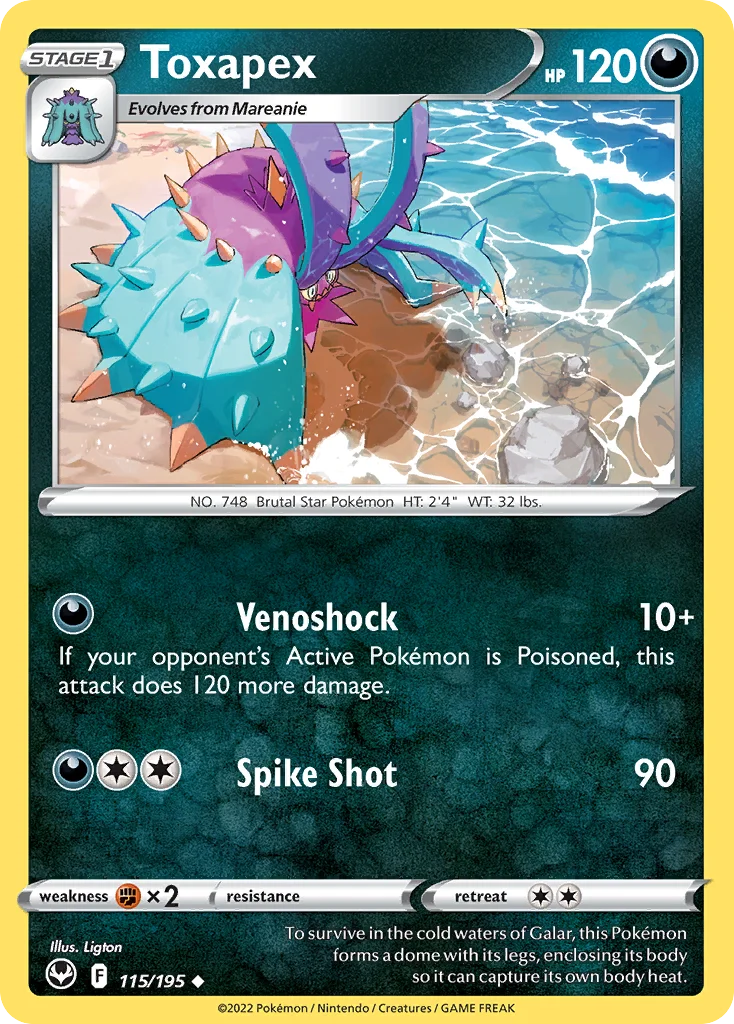 Toxapex · Silver Tempest