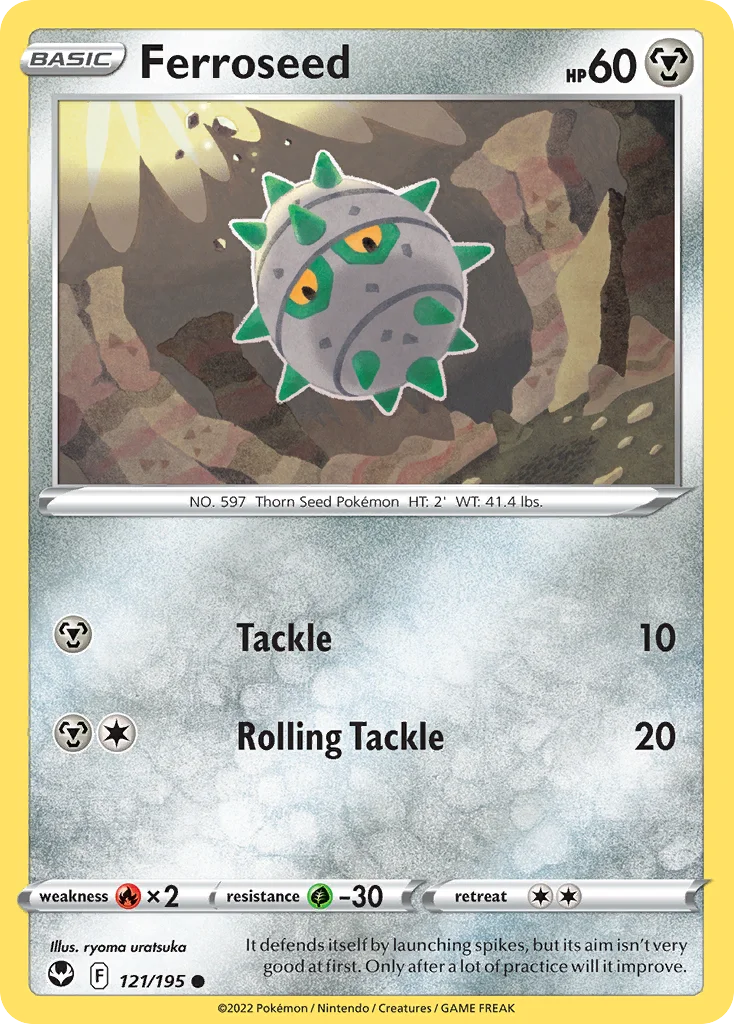 Ferroseed · Silver Tempest