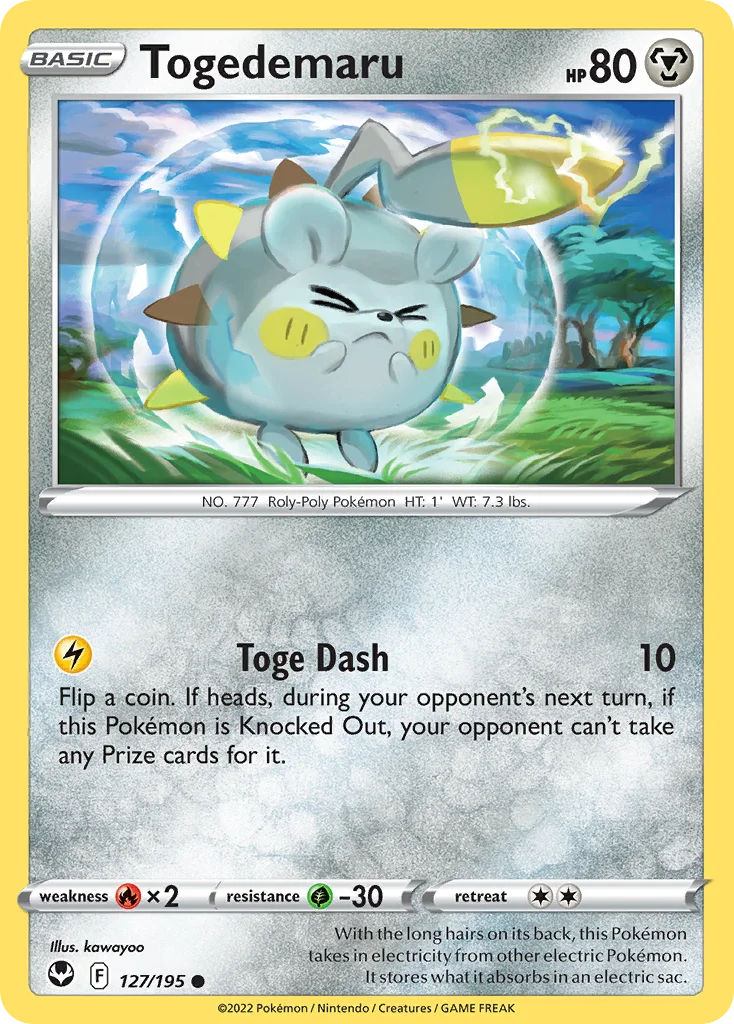 Togedemaru · Silver Tempest