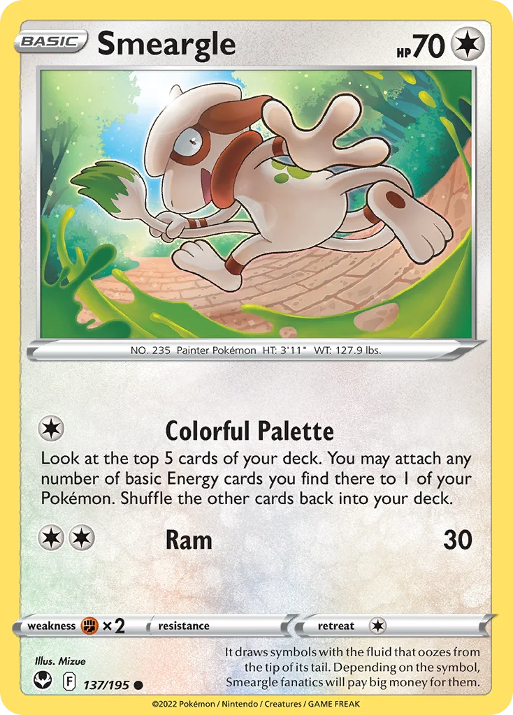 Smeargle · Silver Tempest