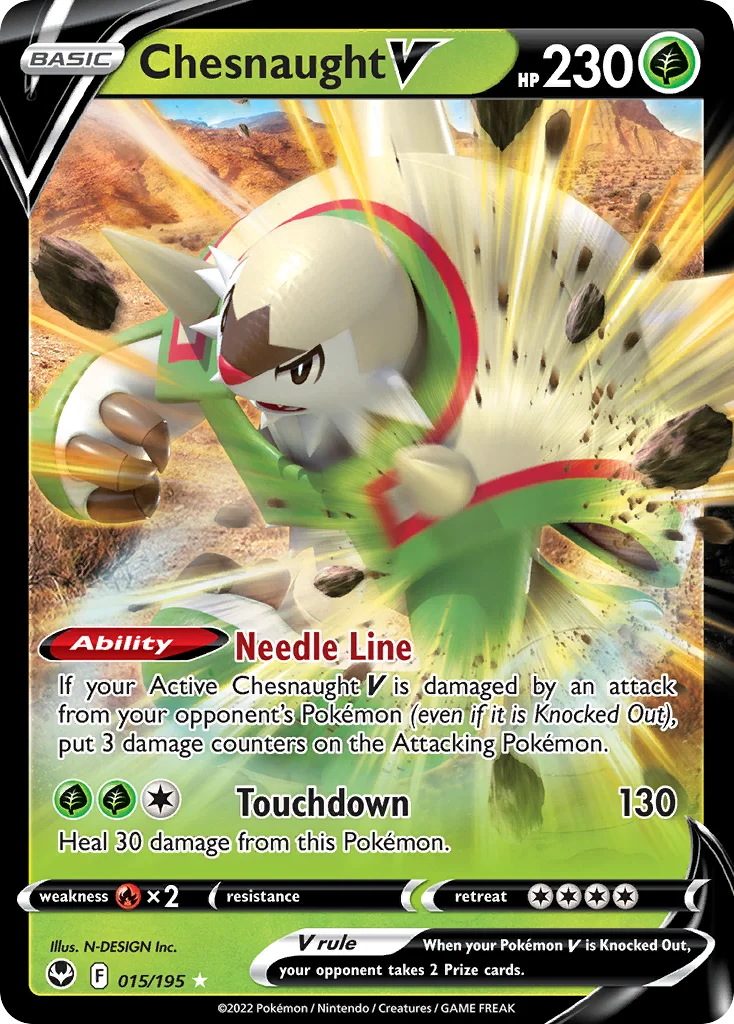 Chesnaught V · Silver Tempest