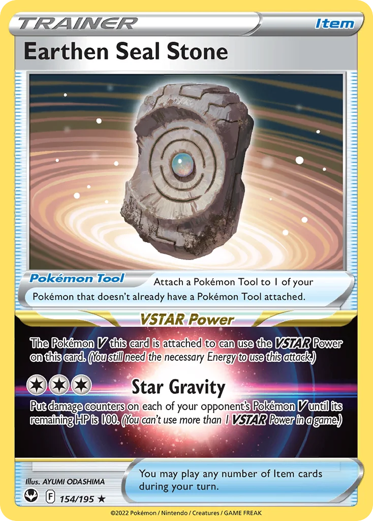 Earthen Seal Stone · Silver Tempest