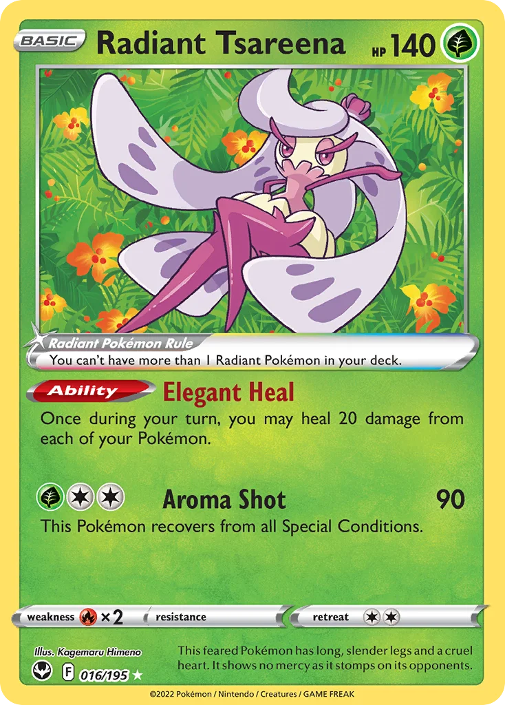 Radiant Tsareena · Silver Tempest