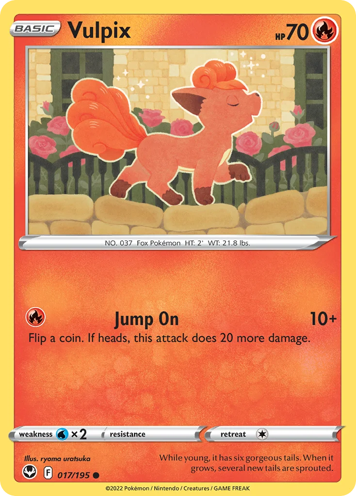 Vulpix · Silver Tempest