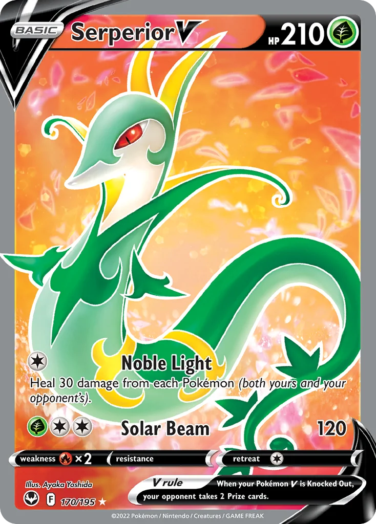 Serperior V · Silver Tempest