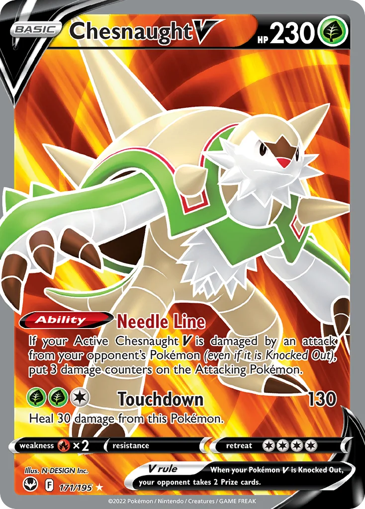 Chesnaught V · Silver Tempest