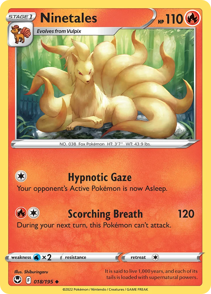 Ninetales · Silver Tempest