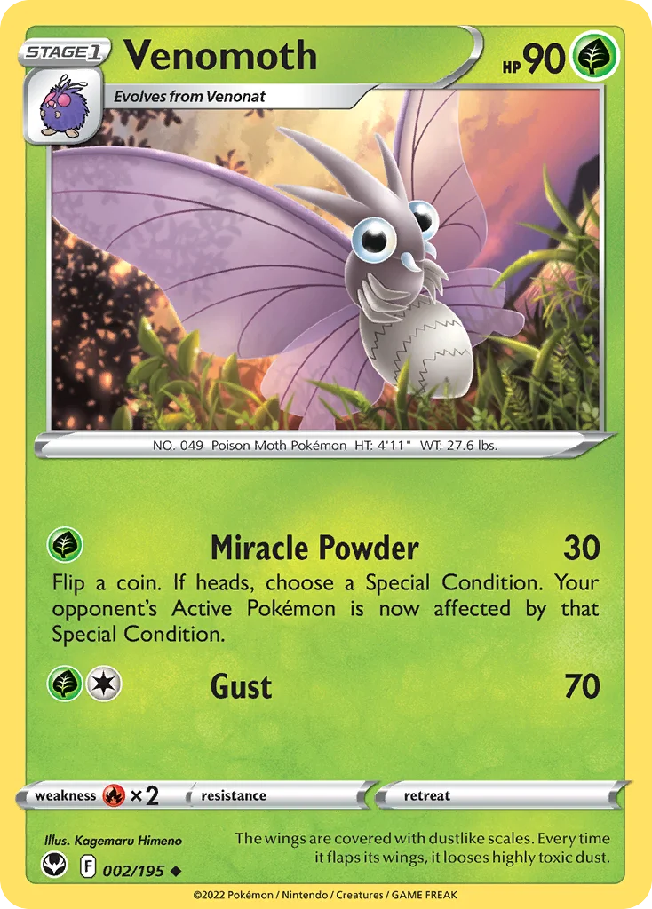 Venomoth · Silver Tempest