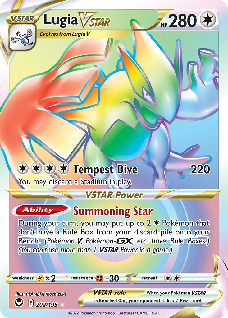 Lugia VSTAR · Silver Tempest