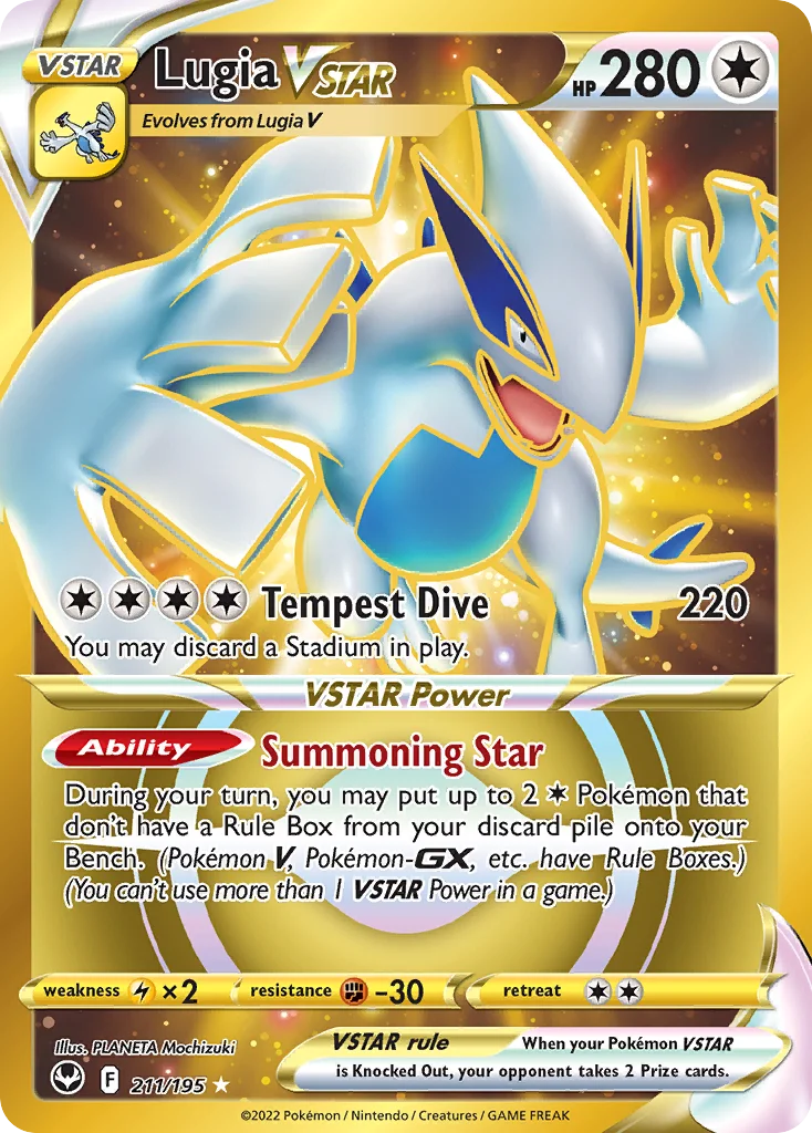 Lugia VSTAR · Silver Tempest