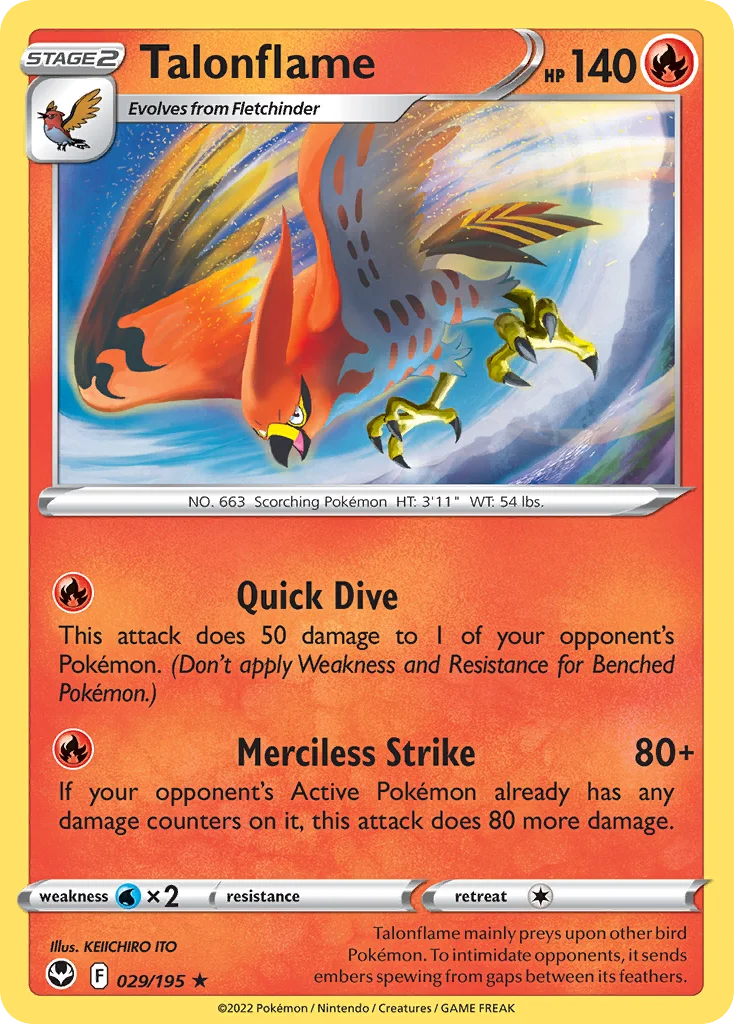 Talonflame · Silver Tempest