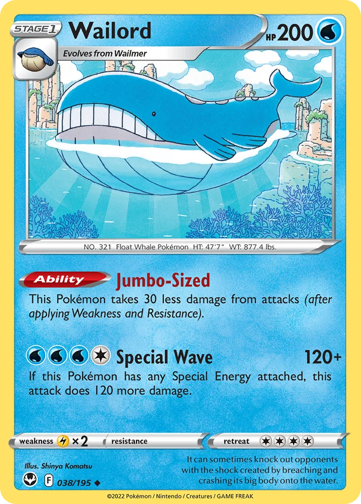 Wailord · Silver Tempest