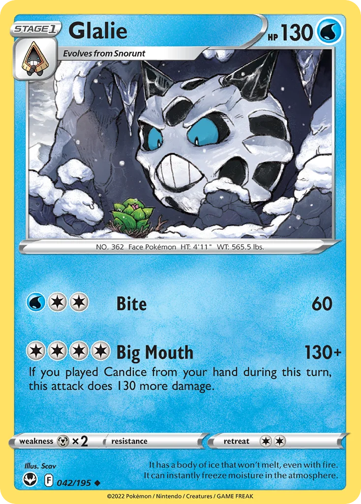 Glalie · Silver Tempest