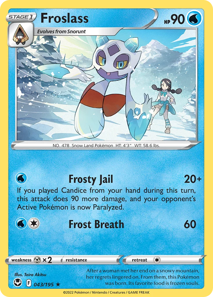 Froslass · Silver Tempest