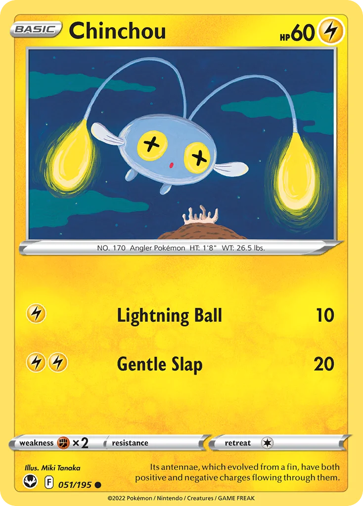 Chinchou · Silver Tempest