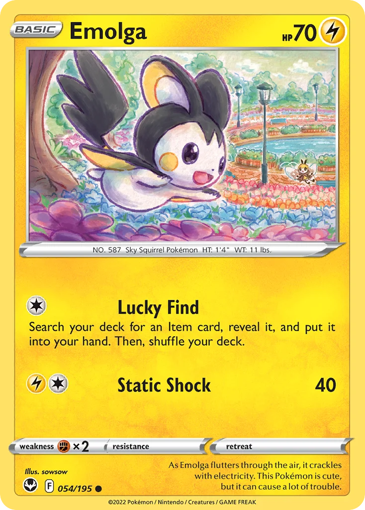 Emolga · Silver Tempest