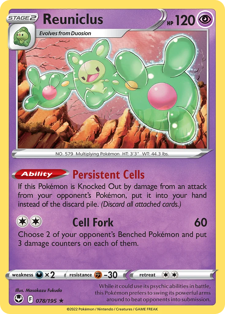 Reuniclus · Silver Tempest