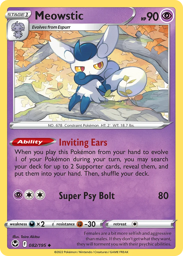 Meowstic · Silver Tempest