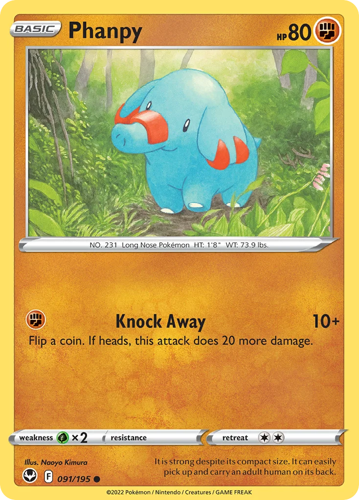 Phanpy · Silver Tempest