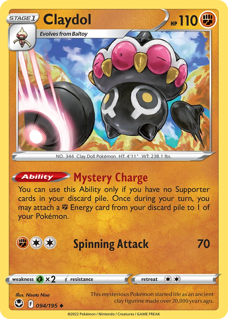 Claydol · Silver Tempest
