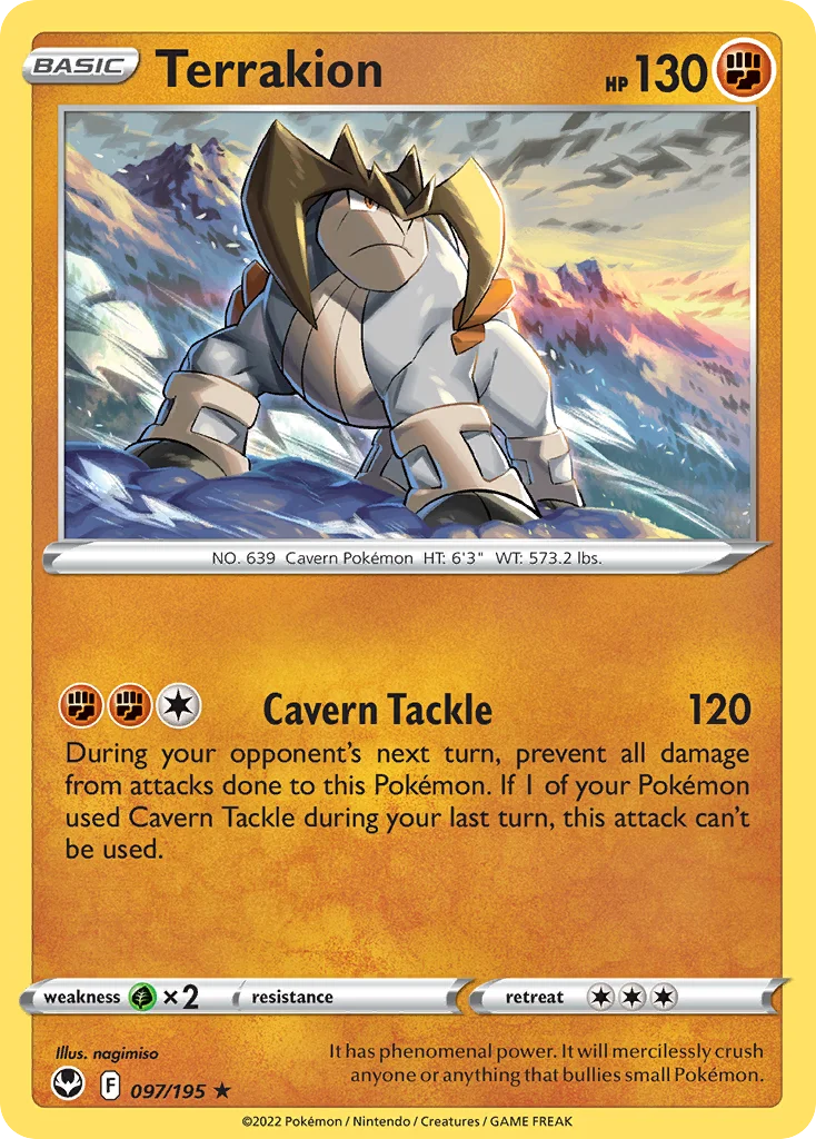Terrakion · Silver Tempest