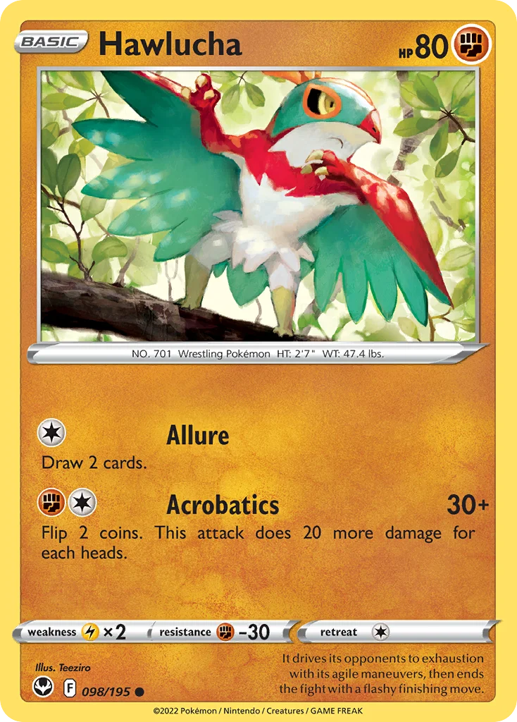Hawlucha · Silver Tempest