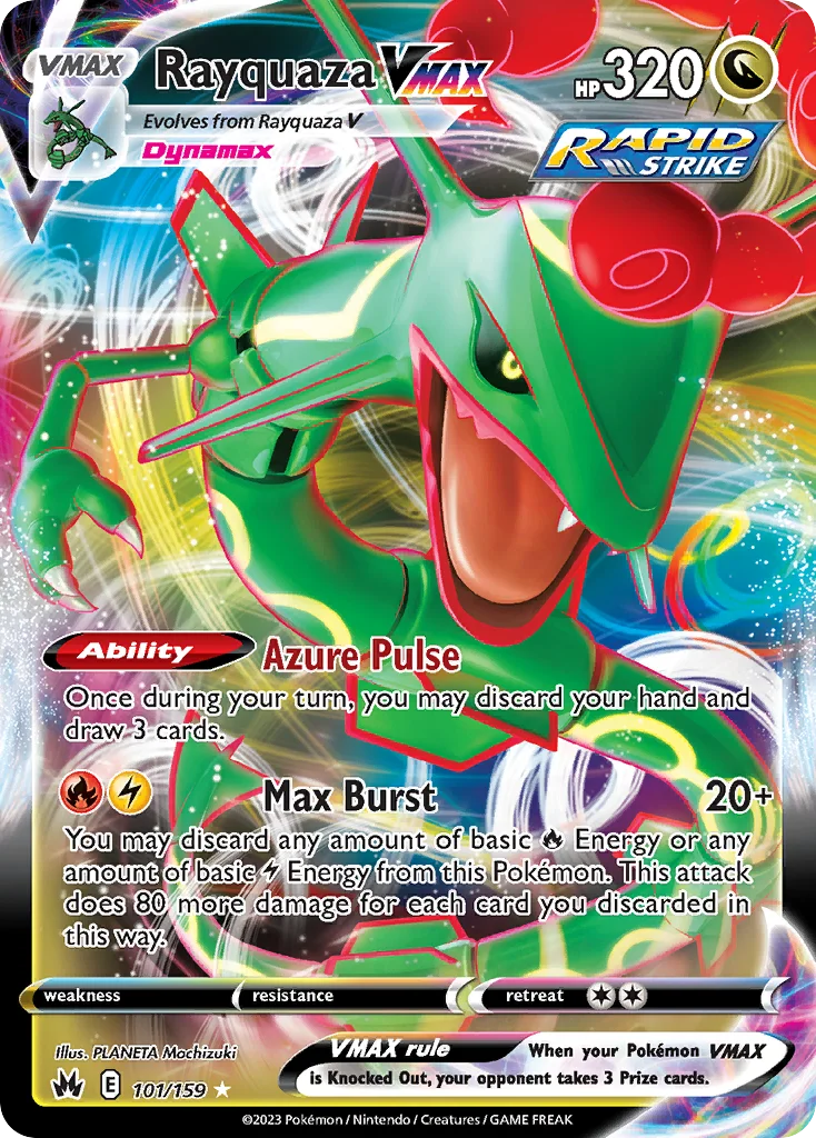 Rayquaza VMAX · Crown Zenith