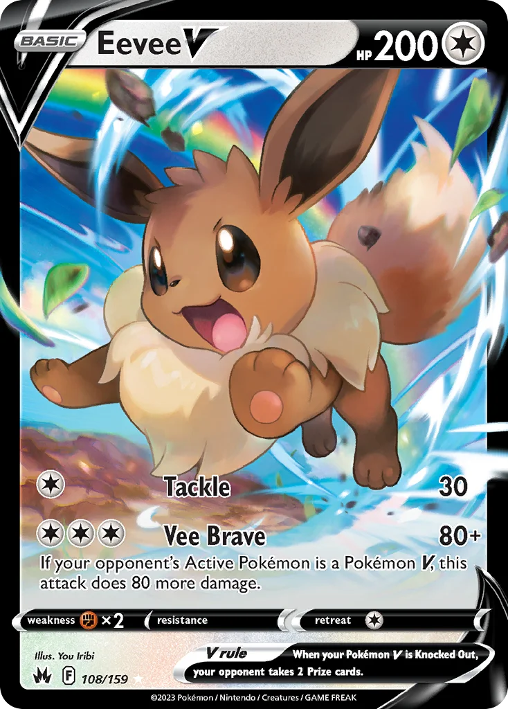 Eevee V · Crown Zenith