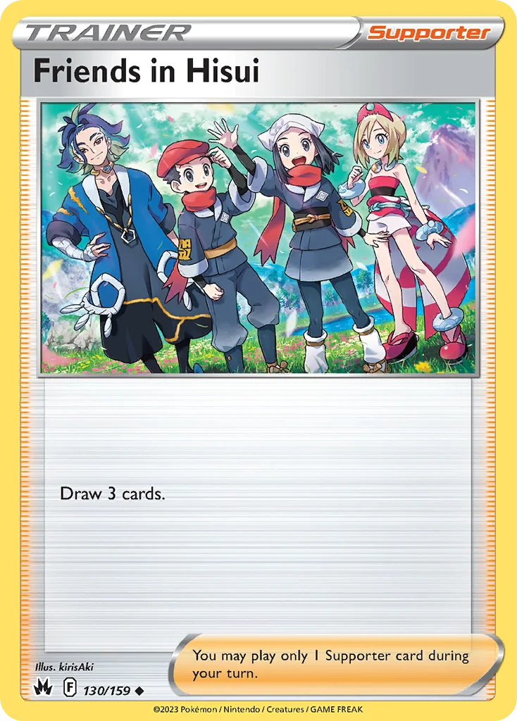 Friends in Hisui · Crown Zenith